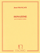Sonatine by Francaix Jean for Trumpet and Piano