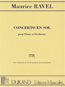 Concerto In G Major by Ravel Maurice - Garban - for 2 Piano 4 Hands