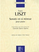 Sonata In B Minor by Liszt Franz - Saint-Saens - for 2 Piano 4 Hands
