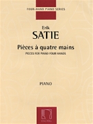 Pieces For Piano 4 Hands by Satie Erik for 1 Piano 4 Hands