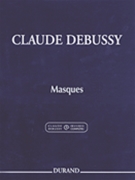 Masques by Debussy Claude for Piano