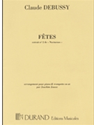Fetes by Debussy Claude - Jousse Joachim - for Trumpet and Piano