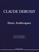 Deux Arabesques by Debussy Claude for Piano