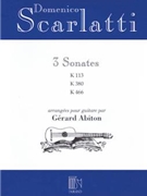 Domenico Scarlatti - Three Sonatas by Scarlatti Domenico - Abiton Gerard - for