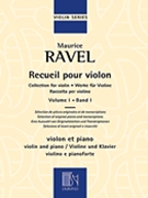 Recueil Pour Violon And Piano by Ravel Maurice for Score and Solo Part