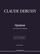 String Quartet in G minor Op. 10 by Debussy Claude for St Quartet