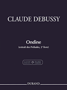 Ondine Pour Piano by Debussy Claude for Piano