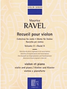Collection for Violin Vol. 2 by Ravel Maurice for Violin