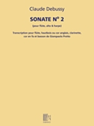 Sonate No 2 by Debussy Claude for Woodwind Quintet