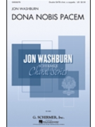 Dona Nobis Pacem by Washburn Jon for SATB double choir a cappella