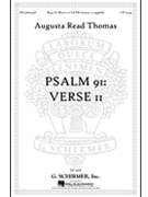 Psalm 91 by Thomas Augusta Read for SATB a cappella
