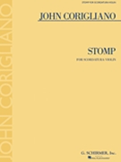 Stomp for Scordatura Violin Solo by Corigliano John for Violin