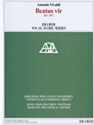 Beatus vir RV 597 by Vivaldi Antonio Lucio - Frige Antonio - for Vocal Score