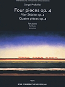 Four Pieces Op. 4 by Prokofiev Sergei for Piano