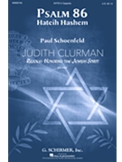 Psalm 86 - Hateih Hashem by Schoenfield Paul for SATB a cappella