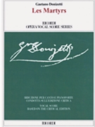 Les Martyrs by Donizetti Gaetano for Vocal Scor
