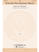 Sure on This Shining Night by Barber Samuel - Narverud Jacob J - James Agee for TBB and Piano