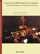 10 Italian Sonatas by Various - Fertonani Cesare - for Violin