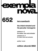 The Infant Minstrel and His Peculiar Menagerie by Auerbach Lera for Score