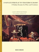 10 Italian Sonatas for Flute and Continuo by Fertonani Cesare for Flute