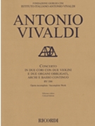 Concerto Rv 585 by Vivaldi Antonio Lucio for Score