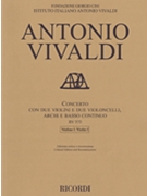 Concerto RV575 by Vivaldi Antonio Lucio for Parts