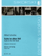 Suite in the Old Style by Schnittke Alfred for 1 Piano 4 Hands