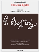 Mose In Egitto by Rossini Gioachino for Vocal Score