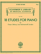 18 Etudes for Piano by Various for Piano