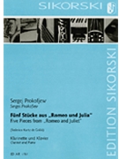 5 Pieces (from Romeo & Juliet) by Prokofiev Sergei - Federico K de Grino - for Clarinet