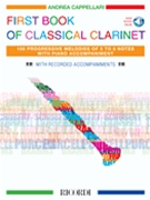 First Book of Classical Clarinet by Various - Cappellari Andrea - for Clarinet w/Audio