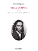 Tema Variato M.S. 82 by Paganini Niccolo for Violin