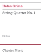 String Quartet No. 1 (Score) by Grime Helen for Score