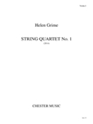 String Quartet No. 1 (Parts) by Grime Helen for