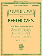 Beethoven: Complete Piano Concertos by Beethoven Ludwig van for Piano