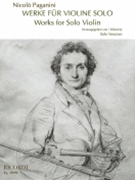 Works For Solo Violin by Paganini Niccolo - Vescovo Italo - for Violin Unaccompanied