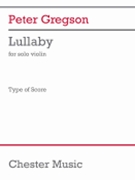 Lullaby by Gregson Peter for