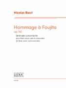 Hommage a Foujita - for Flute, Violin, Viola and Cello Score and Parts