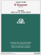 Il Teuzzone RV 736 - Critical Edition Vocal Score by Antonio Vivaldi for