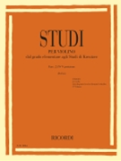 Studi per Violino dal grado elementare agli Studi di Kreutzer (Etudes from beginner level to Kreutzer's Studies) - Volume 2