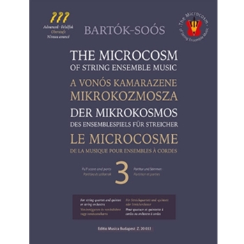 The Microcosm of String Ensemble Music 3: Advanced - Three Violins and Cello Score and Parts