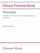 Vocalise (Score and Parts) - for Flute, Clarinet (Or Soprano) and Harp
