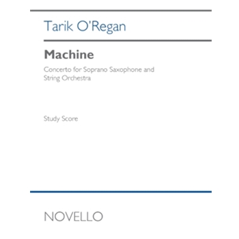 Machine - Soprano Sax and String Orchestra Study Score