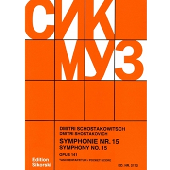 in A Major, Op. 141 Orchestra Study Score - in A Major, Op. 141