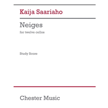 Neiges - Version for 12 Cellists Study Score
