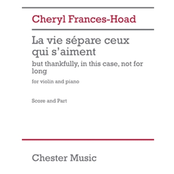 La Vie Separe Ceux Qui S'aiment - Violin and Piano