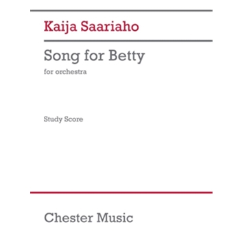 Song for Betty - Orchestra Study Score