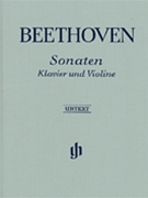 Sonatas for Piano and Violin - Volumes I & II by Beethoven Ludwig van for