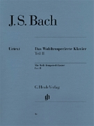 Well-Tempered Clavier Part 2 Revised by Bach Johann Sebastian for Piano