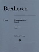 Sonatas Volume 1 by Beethoven Ludwig van for Piano (Book 1)